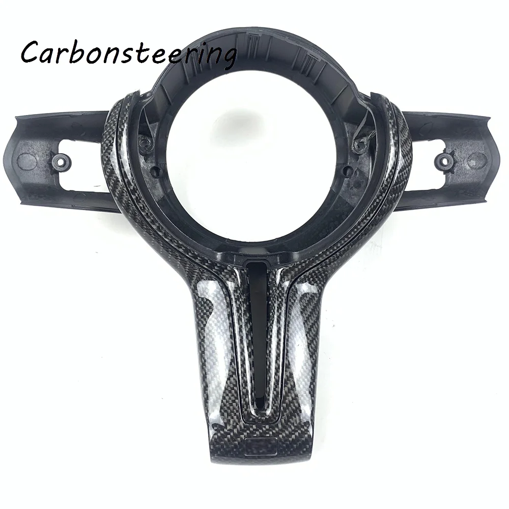 Car accessories for BMW carbon fiber steering wheel Y trim cover F10 F22 F30 F34 F82 F10 F18 F11 F12 F35 F36 F80 F40 M2 M3 M4 M5