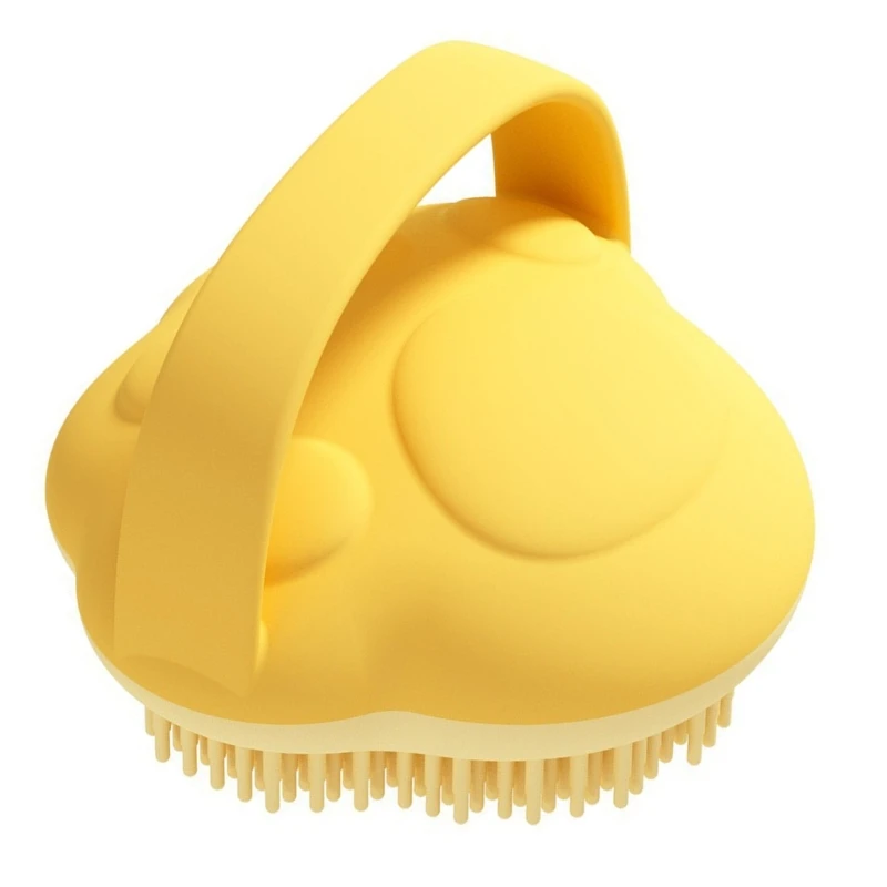 Les pattes brosse bain pour bébé en Silicone souple conçoivent une brosse à récurer douce pour le confort du nourrisson