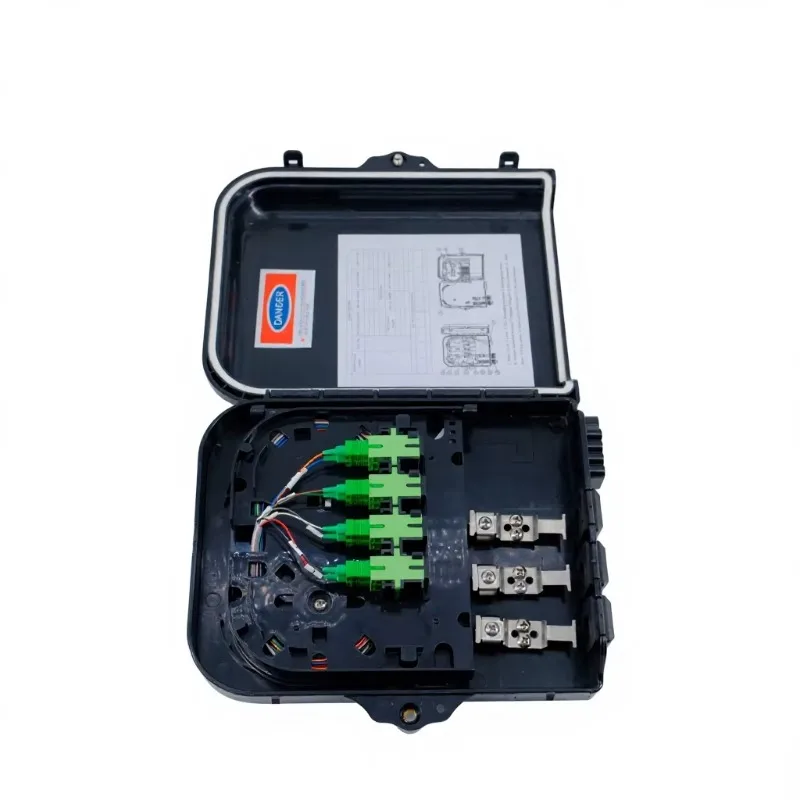 Fiber Optic Equipment Terminal Box FTTH IP68 Outdoor Horizontal Fiber Optic Splice Closure Junction Box