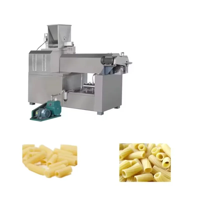 Industrial Pasta Macaroni Making Machine Engine Stainless Steel Food Grade Noodle Spaghetti Production Line 120-150kg/h Capacity