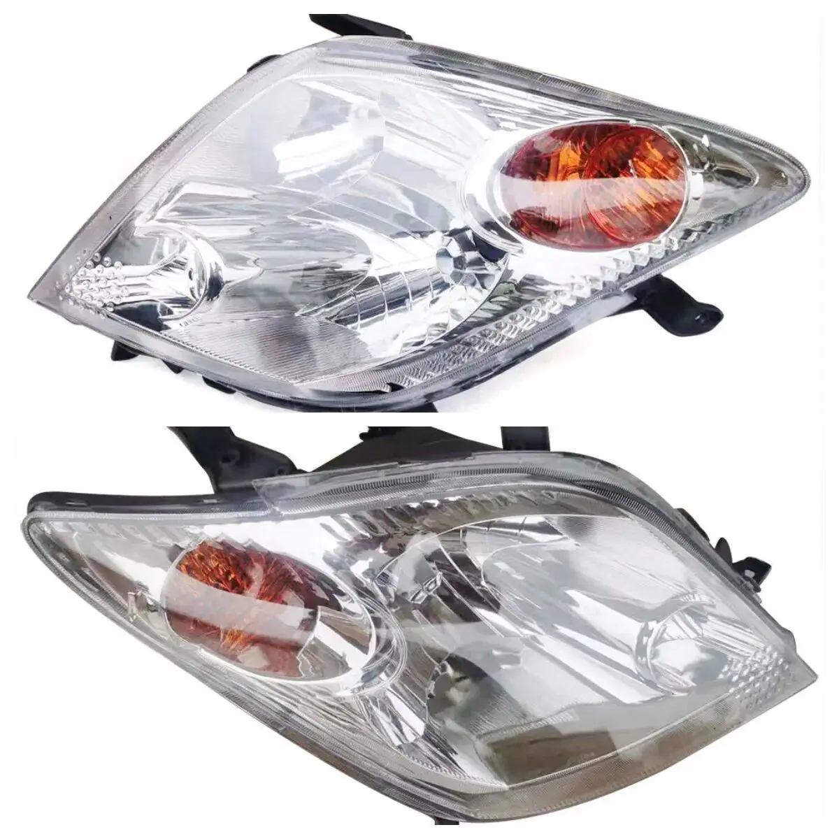 [1 Pair] Left and Right Side Front Halogen Headlighst for 2004 2005 2006 Scion xA Left / Right Headlamp