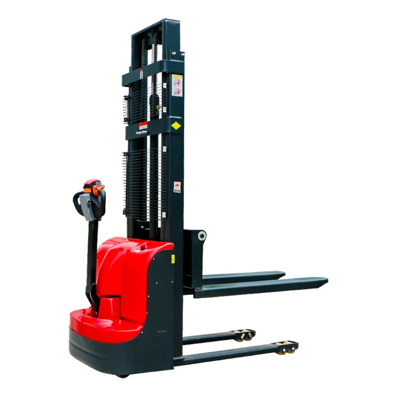 Electric Order Picker AC 1 Ton 1.6m Auto Self Load Forklift Electric Stacker