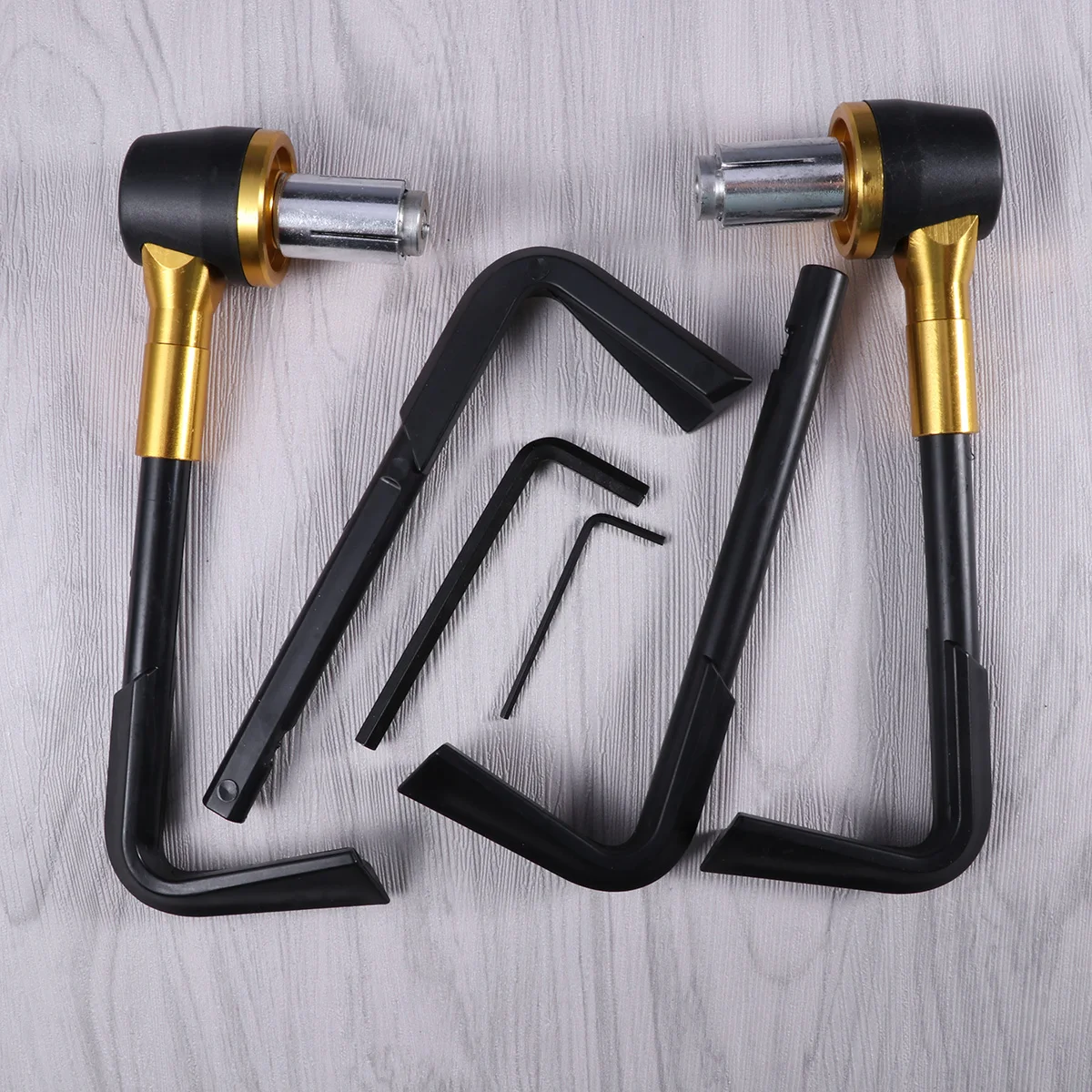 

7/8 Inch 22Mm Handlebar Aluminum Motorcycle Cnc Brake Clutch Lever Hand Grip Protector Guard Bar End Non-Slip Adjustable