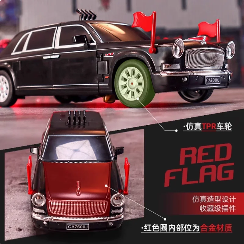 Transformatie Speelgoed Hongqi Jiefang Automobiel Robot Anime Action Figure Model Speelgoed Collectie Ornament Verjaardagscadeaus Op Voorraad