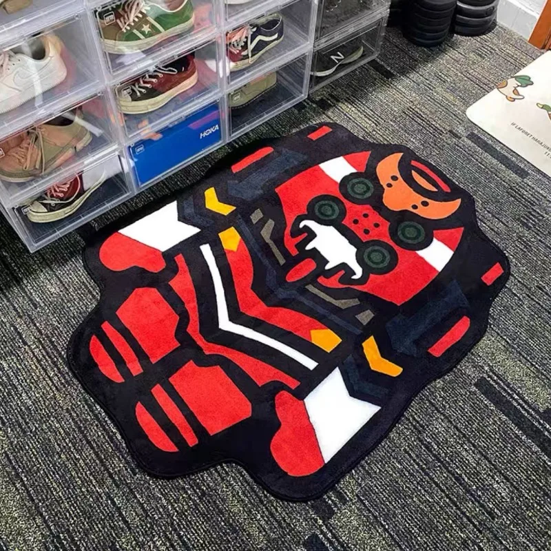 Evangelion EVA Carpet Anime Living Room Bedroom Bedside Warm Floor Mat Non-slip Washable Quick Drying Carpet Carpet Washable Rug
