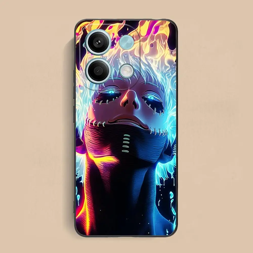 حافظة هاتف My Hero Academia Dabi لهاتف Xiaomi Redmi Note 14 13 12 11 A5 3 2 1 Pro Plus 4G 5G هاتف ذكي واقي بطباعة ملونة #6