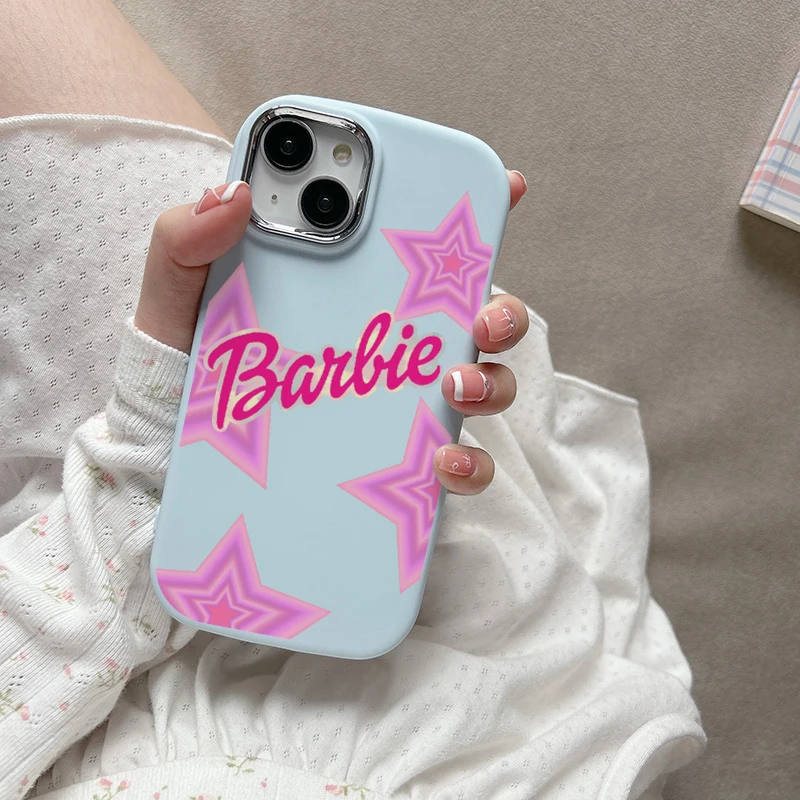 Fashion B-Barbies Phone Case for Samsung Galaxy S23 S21 S20 Ultra Plus FE 4G 5G Shockproof Soft Silicone Cover