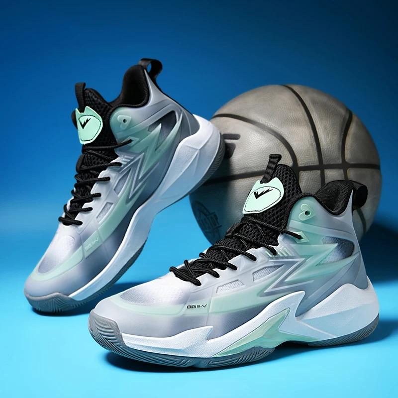 Basketball Shoes For Man Sneakers High-Top Classic Waterproof Non-Slip Running Sports Shoes Gym Training Zapatillas De Hombre