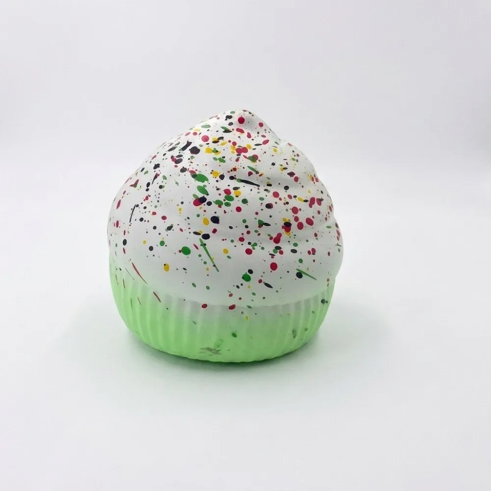 Creative Soft Simulated Cream Cake Squeeze TPR Pizza Sensory Fidget Large Size Bread Pizza Pinching Desktop