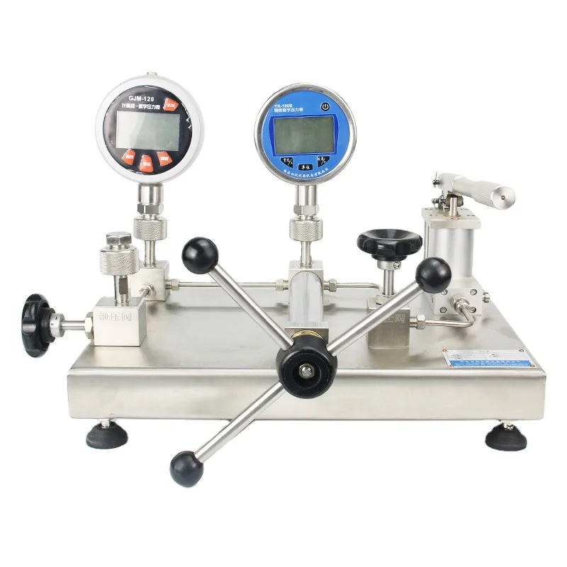 Gauge Calibration Pump Hydraulic Hand Held test bench gauge to calibrate popular pneumatic pressure calibrator for verific