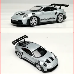 Diecast Model Car 1/43 Size NOREV Porsche 911 GT3 RS Alloy Car Model Collection Toys for Boys Gift Original Box