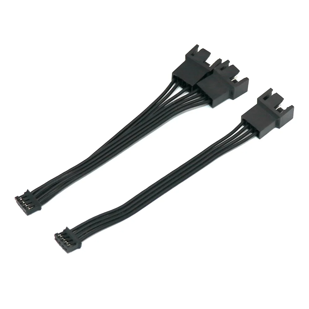 10cm Spliter PC Graphic Card PH2.0 4Pin to Normal PWM 3Pin 4Pin Fan Adapter Cables Mini 4Pin GPU 1x 2x PWM Cable