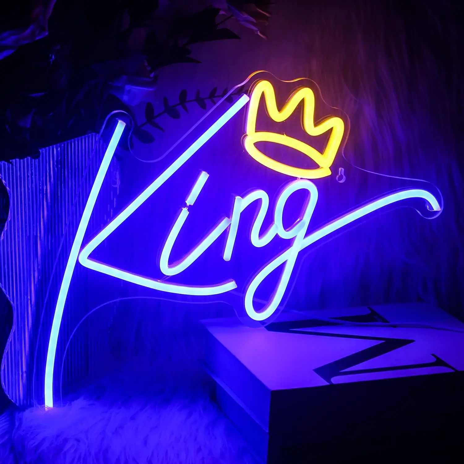 Oh Baby LED Neon Sign Lights Good Vibes On/Off Switch Gaming Large Neon Signs Wall Art Decor Neon Lamp Queen Party Night Lights