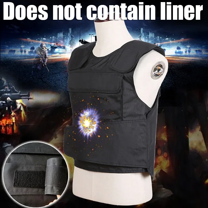 High Manganese Steel Hard Anti-stab Vest Outdoor Body Security Helmet Armor Tactic Military Stimulate Vest Defence Thorn Clothes