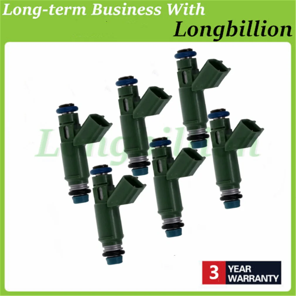 6PCS new High Quality 1X43-AB Fuel Injector Set For 2002-2008 Jaguar X-Type 3.0L