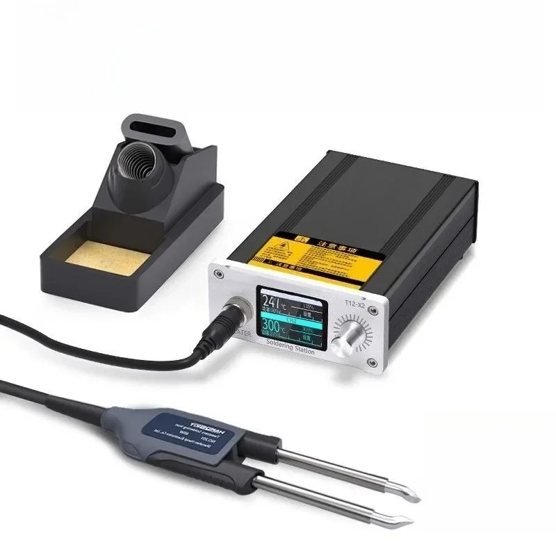 Intelligent tweezers soldering iron, digital display high-power welding table, constant temperature electric soldering iron