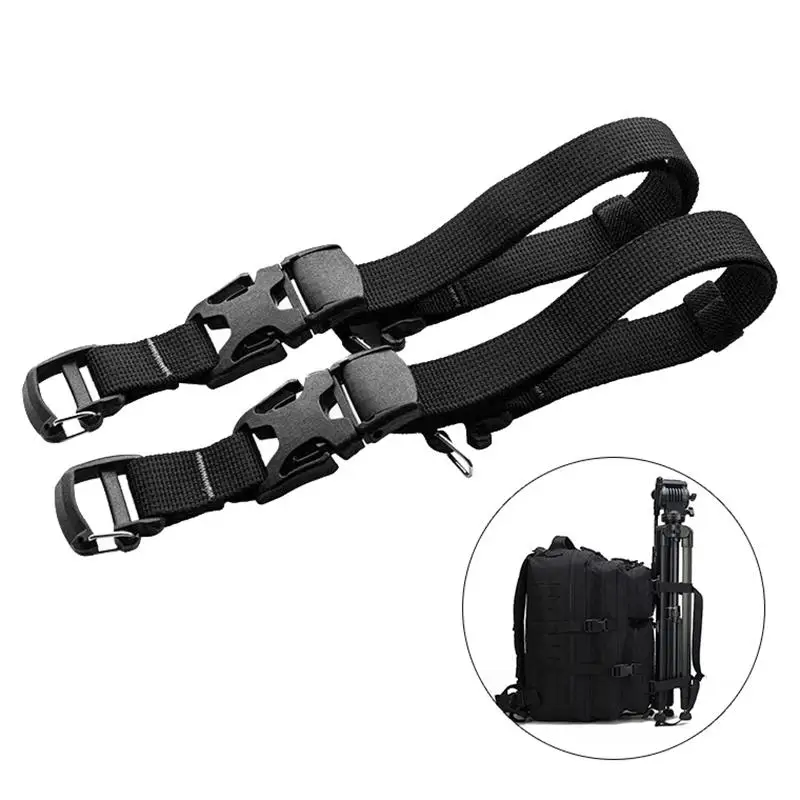2PCS Backpack Shoulder Straps Adjustable Breathable Straps with Heavy-Duty Buckle for Travel School Use