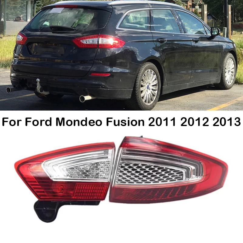 

For Ford Mondeo Fusion 2011 2012 2013 LED Car Rear Bumper Tail Light Assembly Brake Light Stop Reverse Lamp Taillight ​Tail Lamp