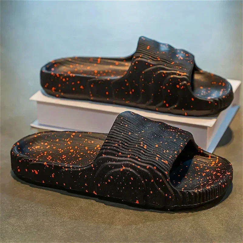 2025 EVA Soft-Soled Home Slippers, Summer Couple Anti-Slip Indoor Bathroom Slippers, Sandals