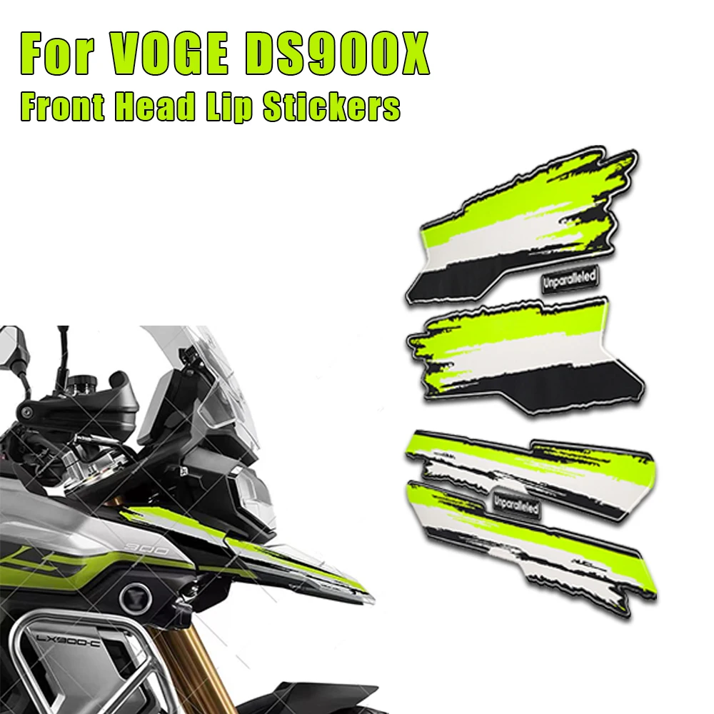 

Moto Locomotive Front Stickers Scratch Decals Protector Motorcycle Sticker Head Lip for VOGE DS900X DS 900 X 900DSX DSX900