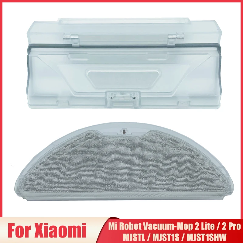 Para XiaoMi Mi Robot Vacuum-Mop 2 Lite / 2 Pro / MJSTL / MJST1S / MJST1SHW / BHR5044EU aspiradora caja de polvo piezas de tanque de agua