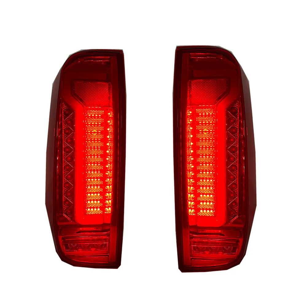 LED Taillight Assembly For Nissan Navara Frontier D40 2004 - 2014 Red/Black Tail Light Rear Lamp DRL Brake Signal Reverse Light