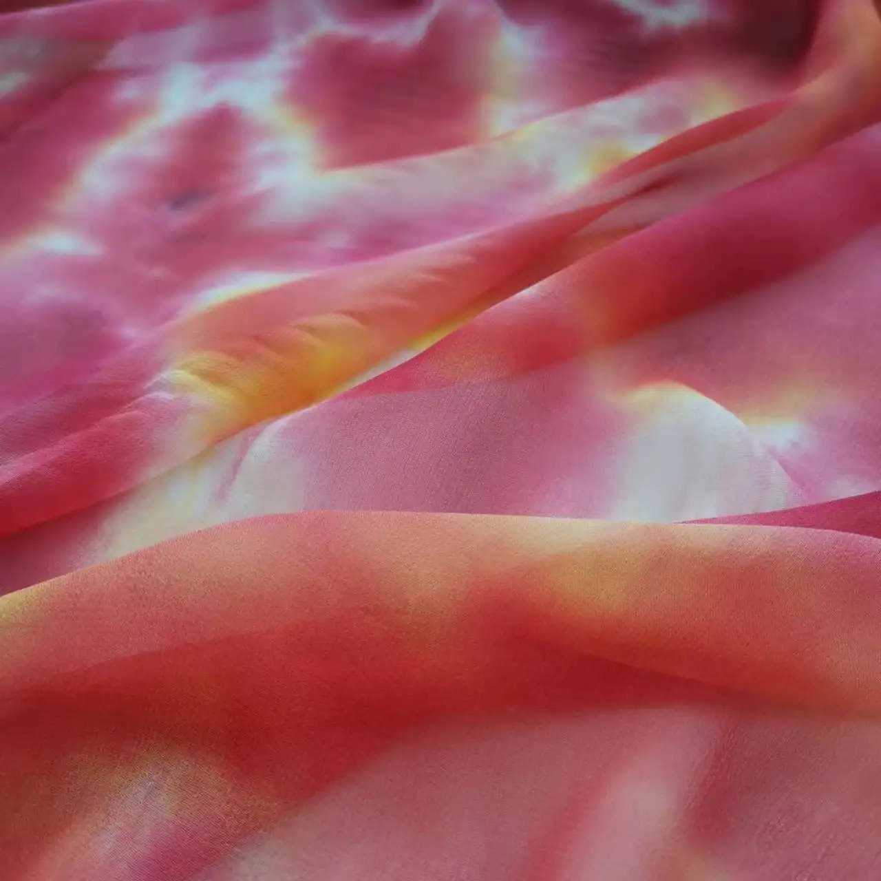 

On Sale 100% Silk Ombre Fabric 9mm Crepe Mulberry Silk DIY Craft Sewing Material