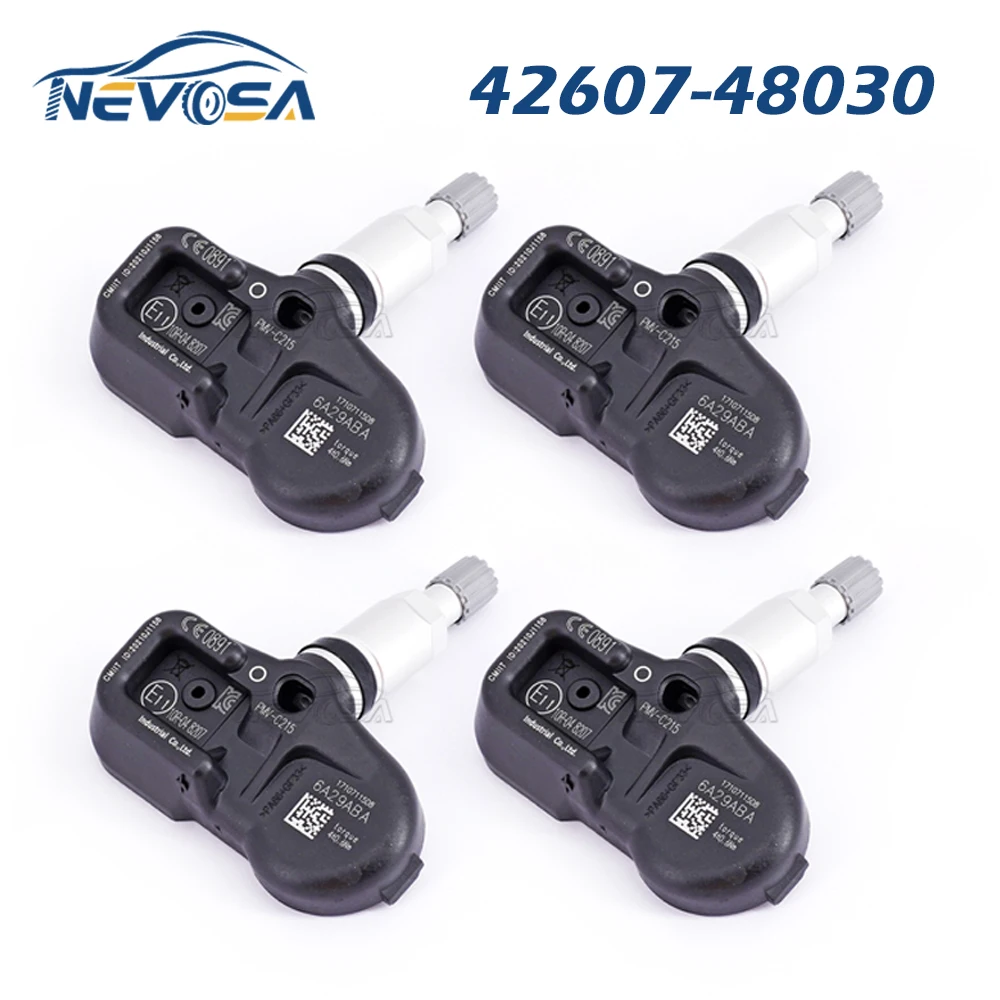 

NEVOSA Датчики давления в шинах 42607-48030 TPMS для Toyota Avalon, Lexus LS серии 2017/10-2020/12, 315 МГц