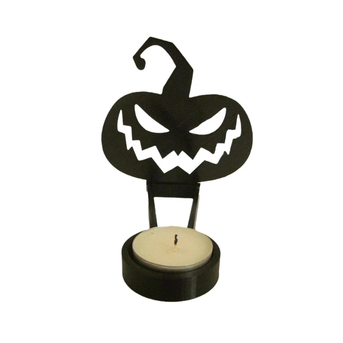Sombra engraçada Candle Holders, Tabletop Decorativo Candle Stands, Decorações De Halloween, Home Halloween Decor