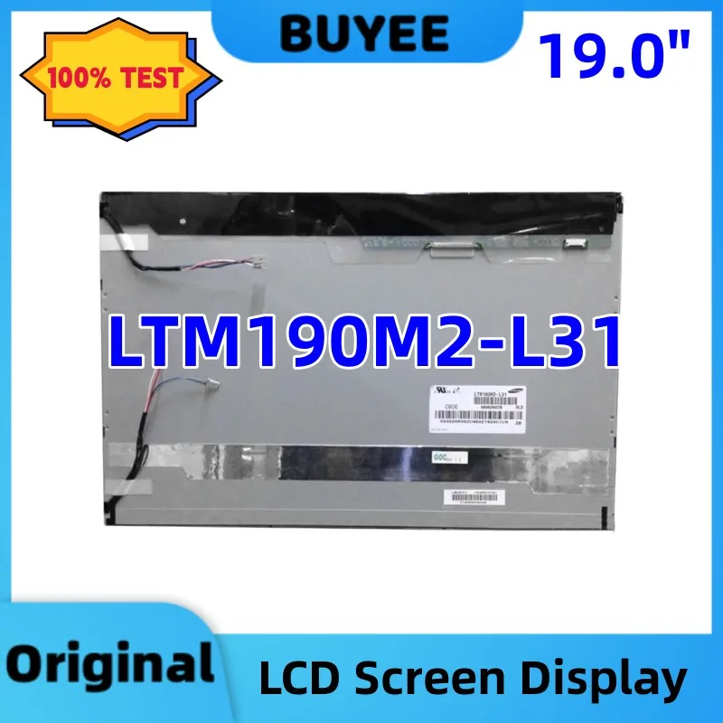 

Genuine 19.0Inch LTM190M2-L31 LTM190M2 L31 1440X900 30 Pins Laptop LCD Display Screen Panel Replacement