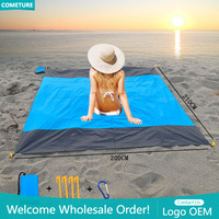 Beach Mat Waterproof Folding Portable Camping Pad Extralight Outdoor Pocket Blanket Tent Mattress Picnic Hiking Trekking Yoga