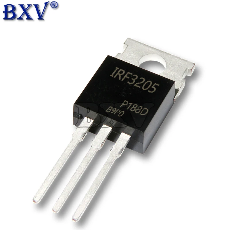 10PCS/Lot IRF3205 IRF3205PBF MOSFET 55V 98A 8mOhm 97.3nC TO-220