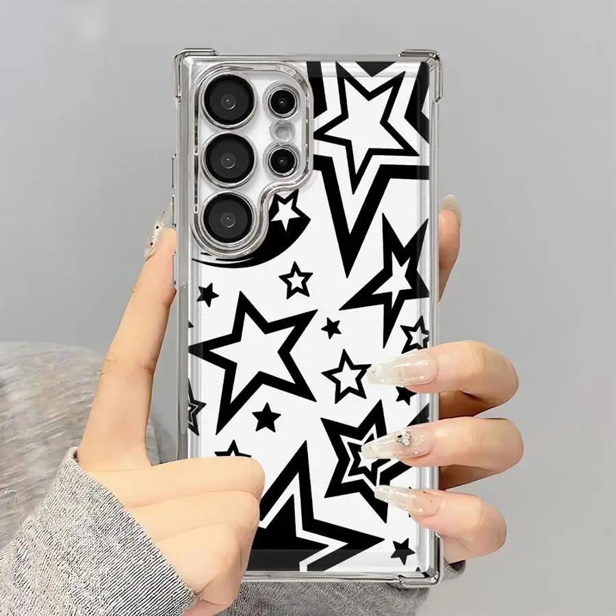 Cartoon Pentagram Phone Cover Case for Samsung Galaxy S26 Ultra S20 FE S25 Edge S23 S21 Plus S22 S24