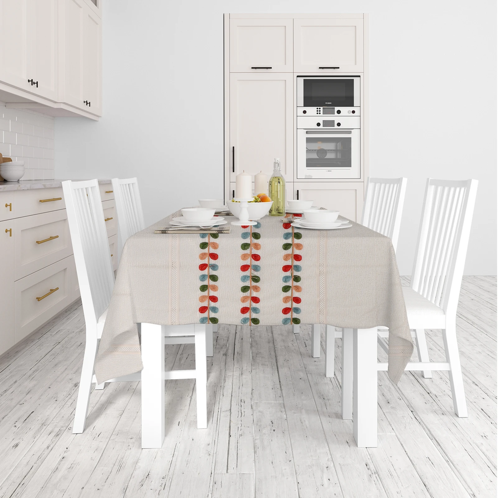 

Christmas Tablecloths Rectangular Versatile Style Multipurpose Use for Coffee Table Decoration Christmas Table Cover