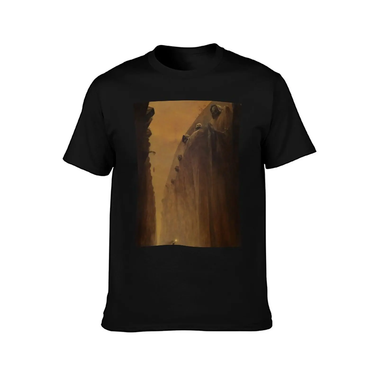Untitled (Death Valley) by Zdzislaw Beksinski T-Shirt funny t shirts dark humor t shirts for man cotton funny