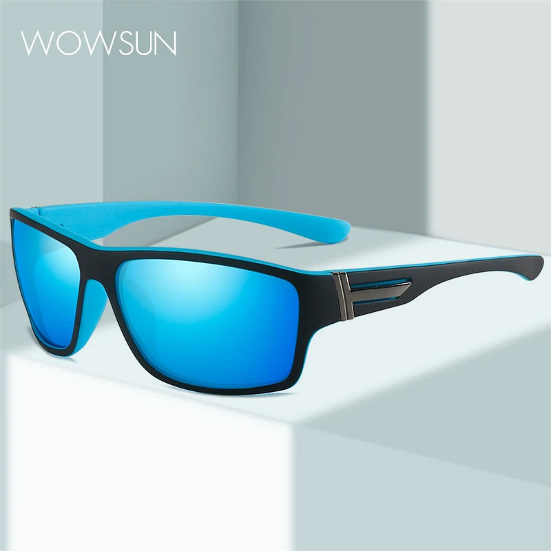 

WOWSUN Men's Polarized Sunglasses Outdoor Classic Sports Cycling UV400 Glasses Driving Glasses