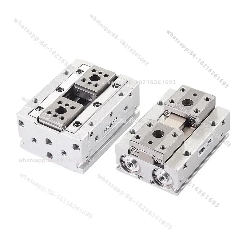Store 4152 The Latest MHF2-8D Pneumatic Finger Cylinder Parallel Slide Table 12D/16D/20D/D1/D2/D1R/D2R Thin Air Claw
