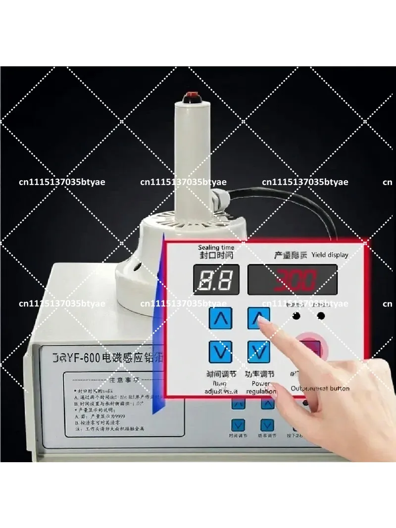 Hand Held Induction Sealing Machine 20-130mm Bottle Cap Sealer Foil Gasket Packing Equipment 110V