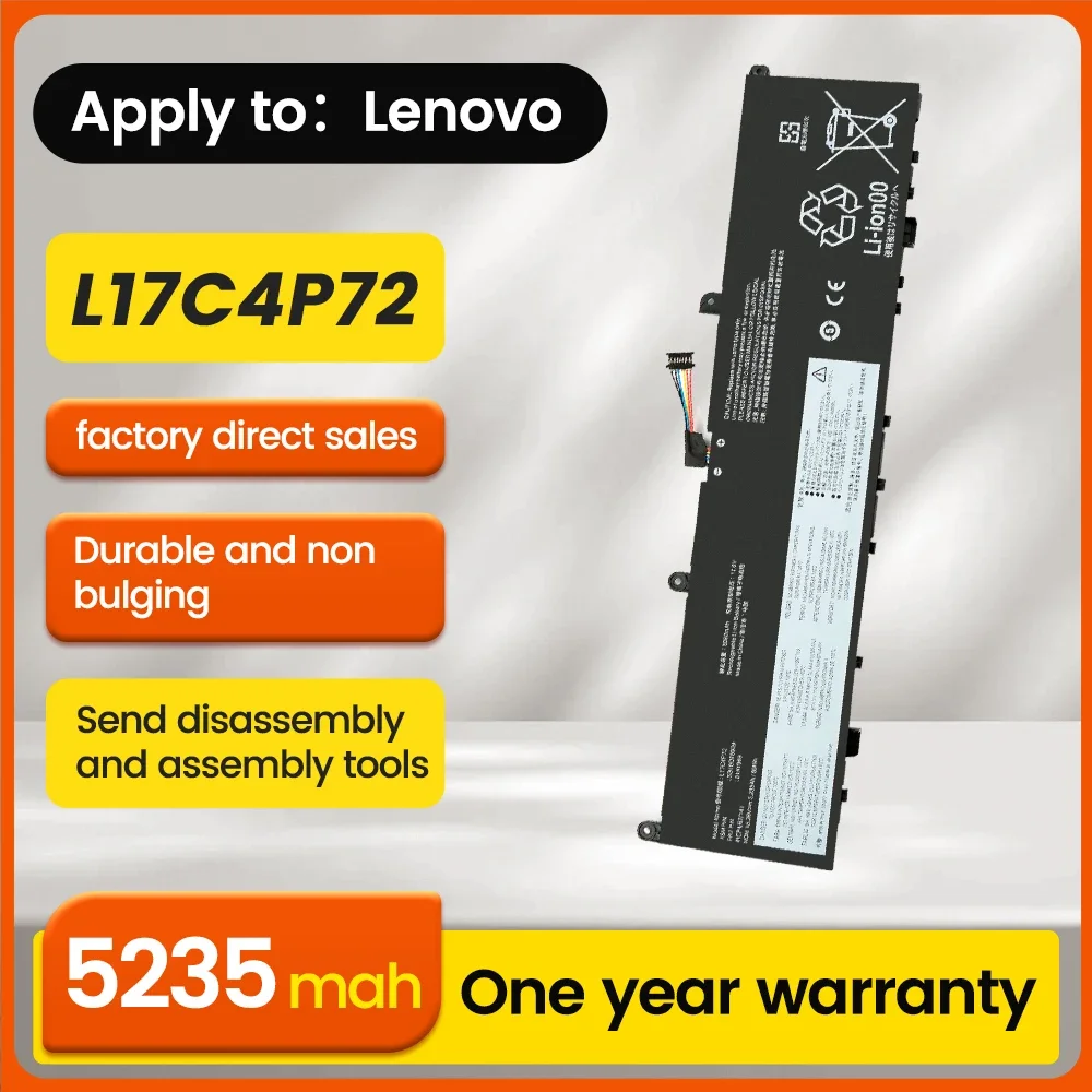 

BNN L17C4P72 L17M4P72 laptop battery for Lenovo ThinkPad X1 Extreme Gen 1 2 for ThinkPad P1 1st 2nd Gen L18M4P71 01AY968