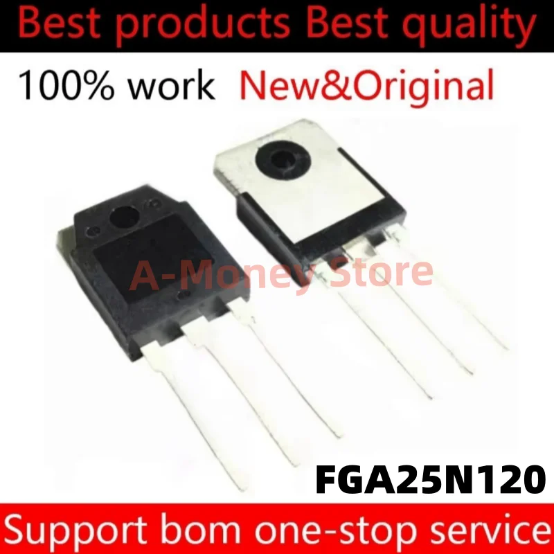 

(10pcs)FGA25N120 25N120 FGA25N120ANTD TO-247