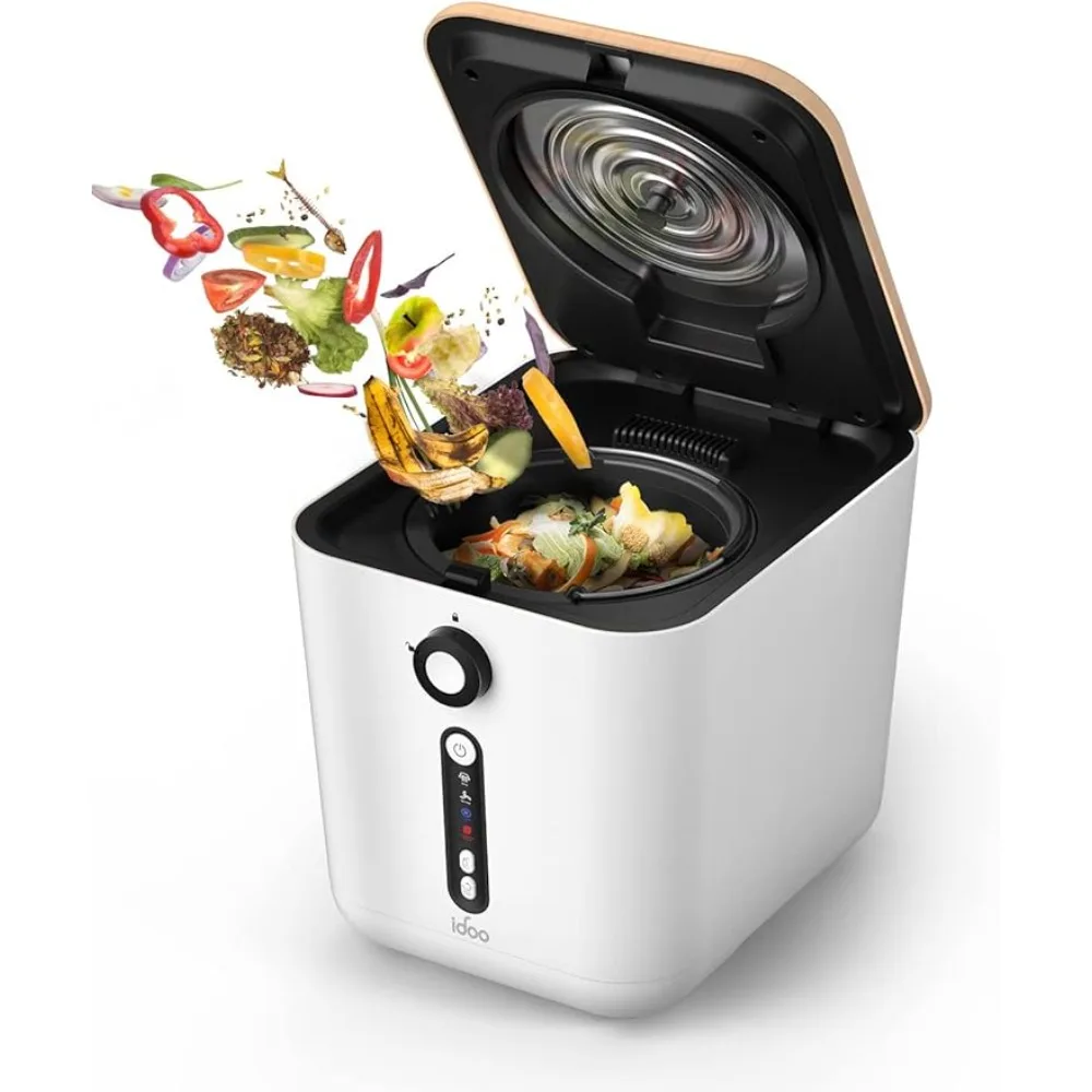 Electric Composter for Kitchen,  Odorless, Food Cycler Waste Composter Turn Waste to Pre-Compost for Plants (composter)