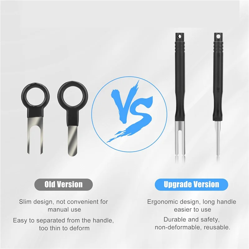 ชุดเครื่องมือถอดขั้วต่อ M93K 18 ชิ้น ชุดเครื่องมือถอดพิน ชุดเครื่องมือถอดสายไฟฟ้ารถยนต์