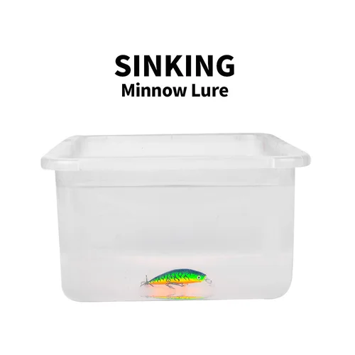 Imagen 2 del producto Japón Minnow Wobbler Señuelo de Pesca Profunda, Crankbait, Jerkbait Bait, Perch Pesca, Mini Wobblers, 6cm, 6g, 1Pc