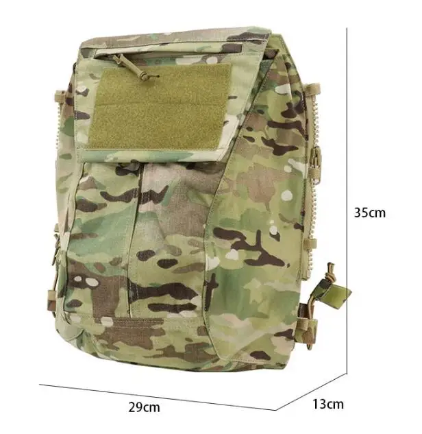 RG JPC2.0 Chaleco táctico exterior con cremallera y mochila ligera