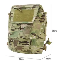 RG JPC2.0 Chaleco táctico exterior con cremallera y mochila ligera