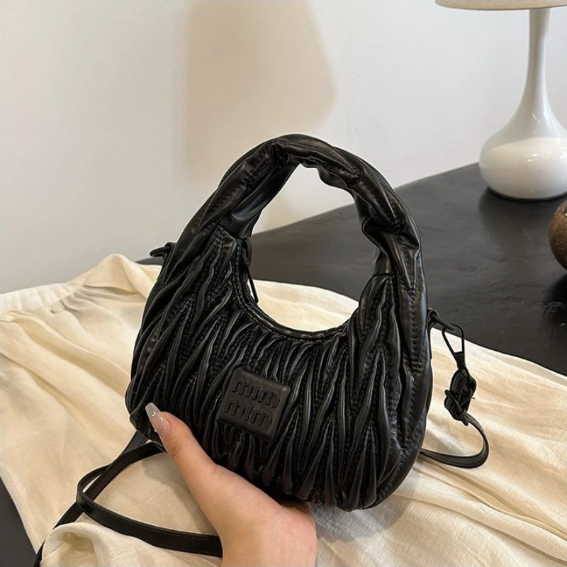 

Chic Buckled Diaper Bag Handbag One Shoulder Shopping Trip Large Capacity Exquisite Glamorous Versatile Elegant Stylish