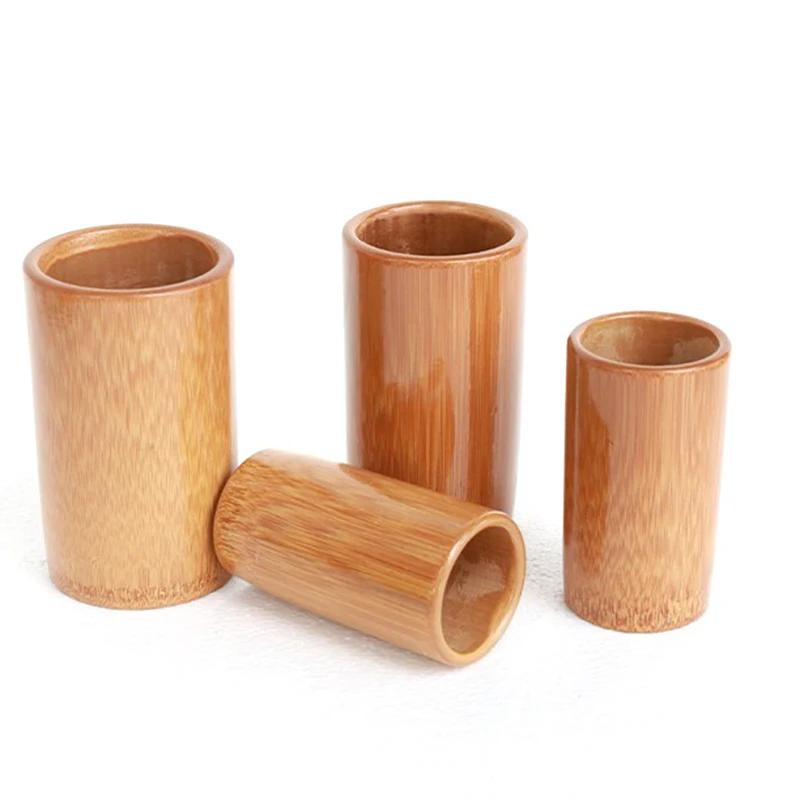 1pc Natural Bamboo Wood Anti Cellulite Massage Vacuum Acupuncture Cupping