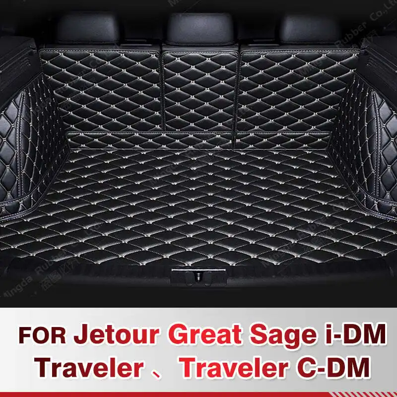 

For Jetour Great Sage i-DM Traveler Traveler C-DM Auto Full Coverage Trunk Mat Car Protector Cargo Liner Interior Accessories