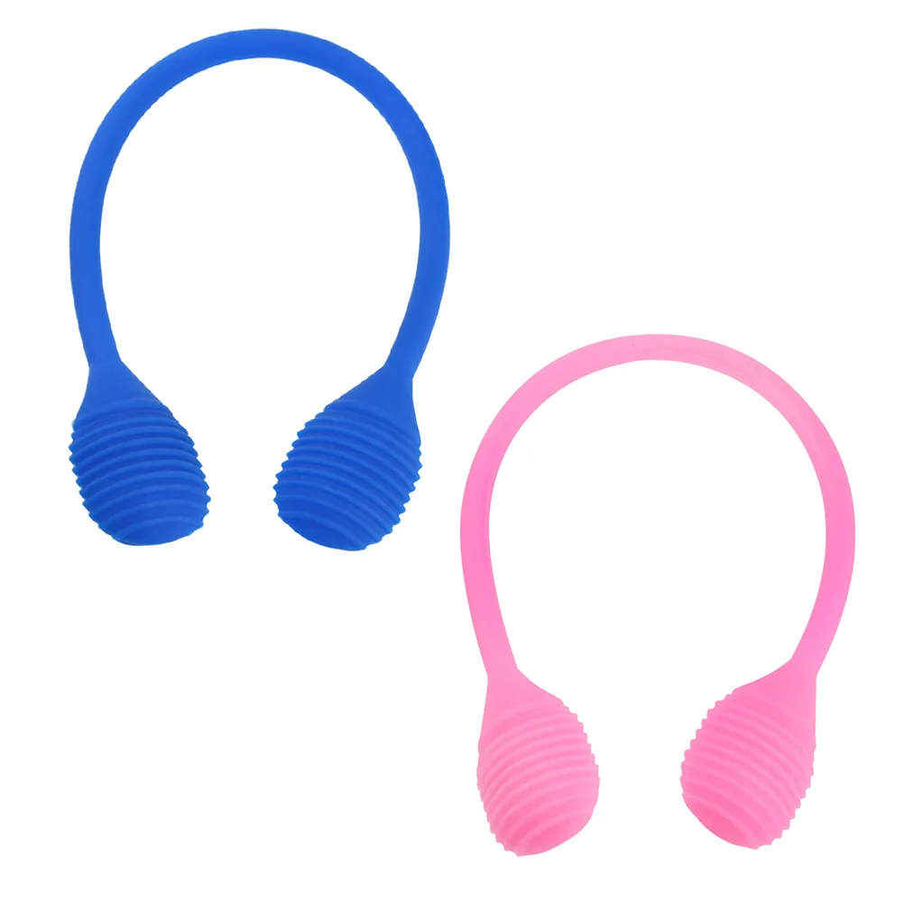 

1pc Silicone Resistance Bands For Strength Training Lightweight Fitness Expander Yoga Exercise Band Pull Rope For Women Men Pink