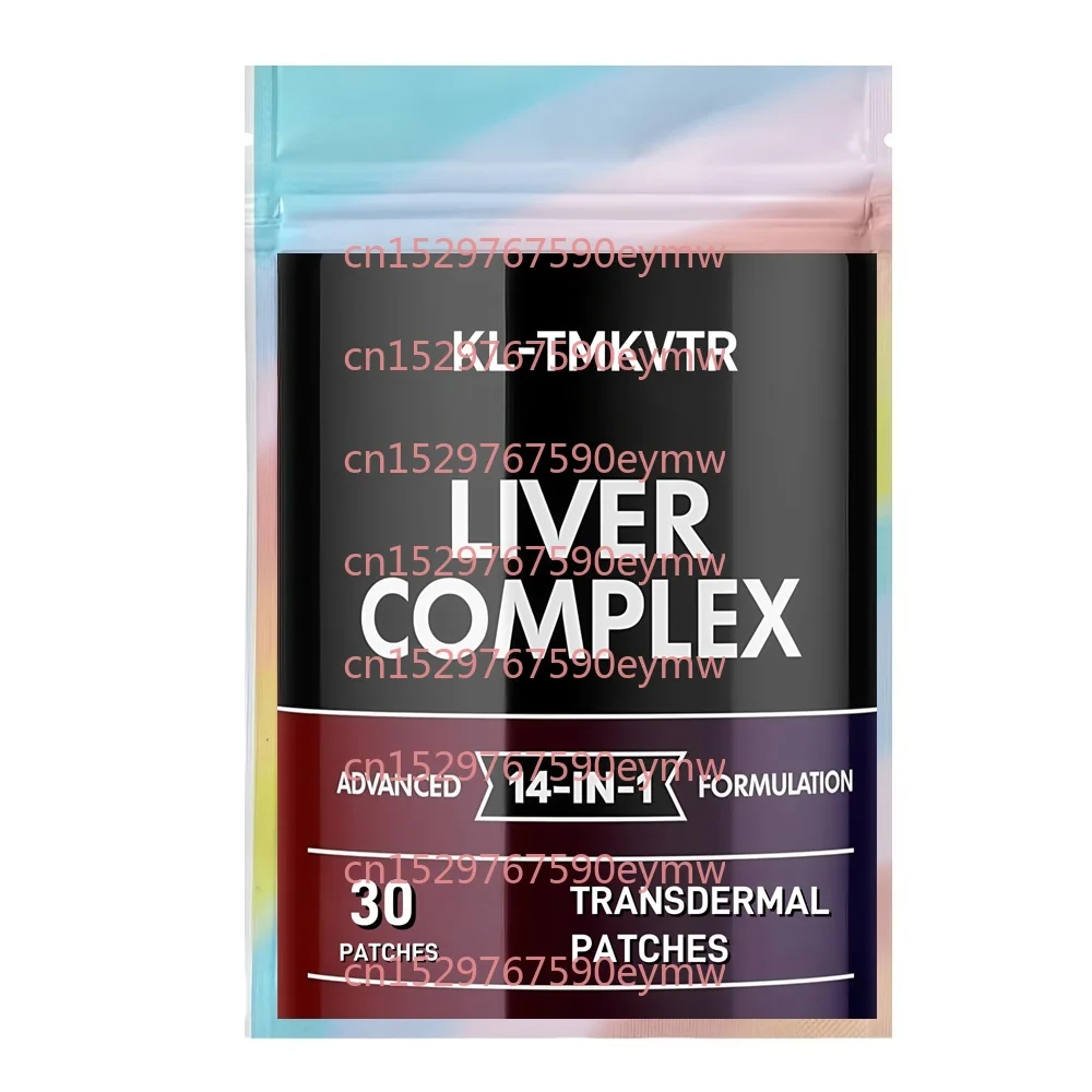 

30 трансдермальных пластырей для детоксикации и восстановления печени с расторопшей и одуванчиком для здоровой функции печени
